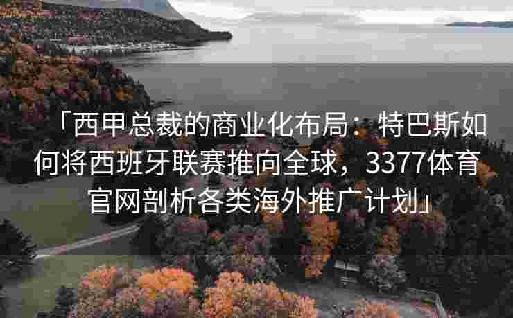 「西甲总裁的商业化布局：特巴斯如何将西班牙联赛推向全球，3377体育官网剖析各类海外推广计划」