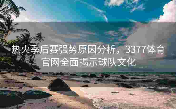 热火季后赛强势原因分析，3377体育官网全面揭示球队文化